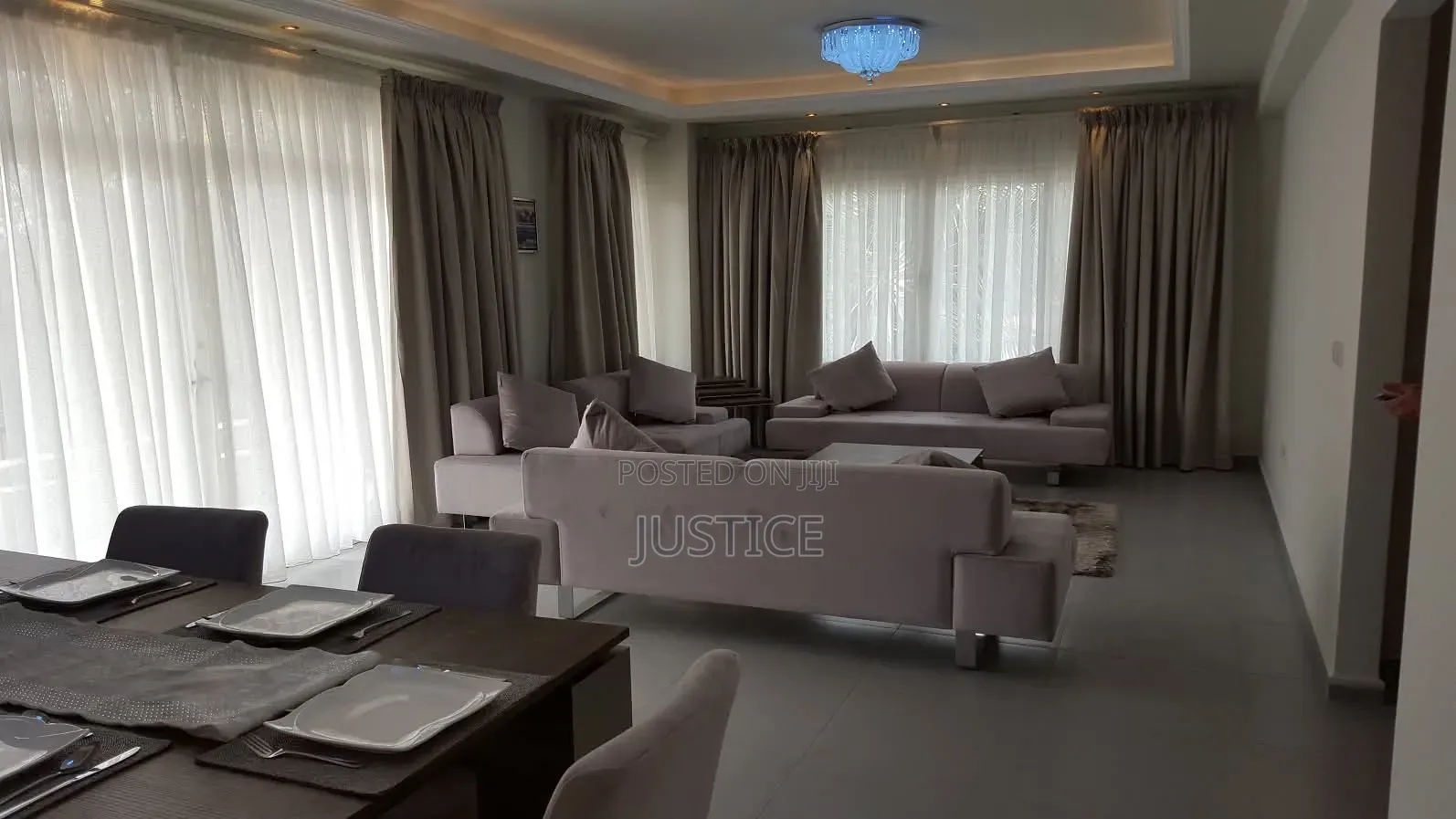 Furnished 3bdrm Apartment in Airport for sale