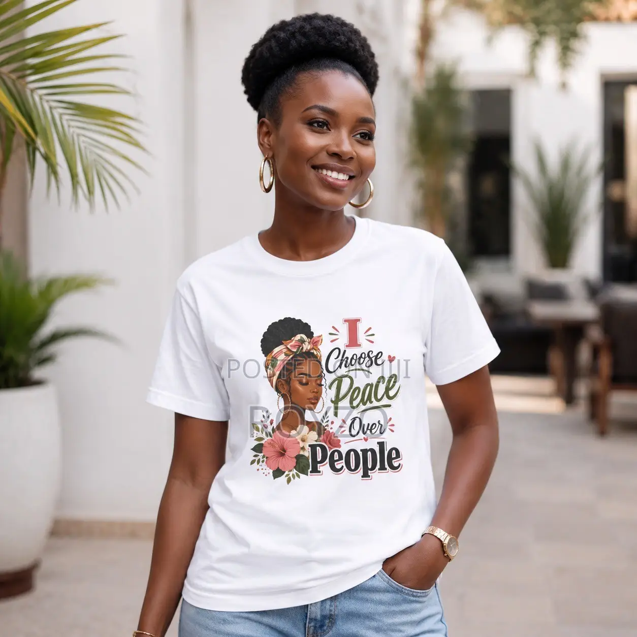 Women Casual T-Shirt – Ladies Graphic Printed Tee, Trendy Casual Wear
