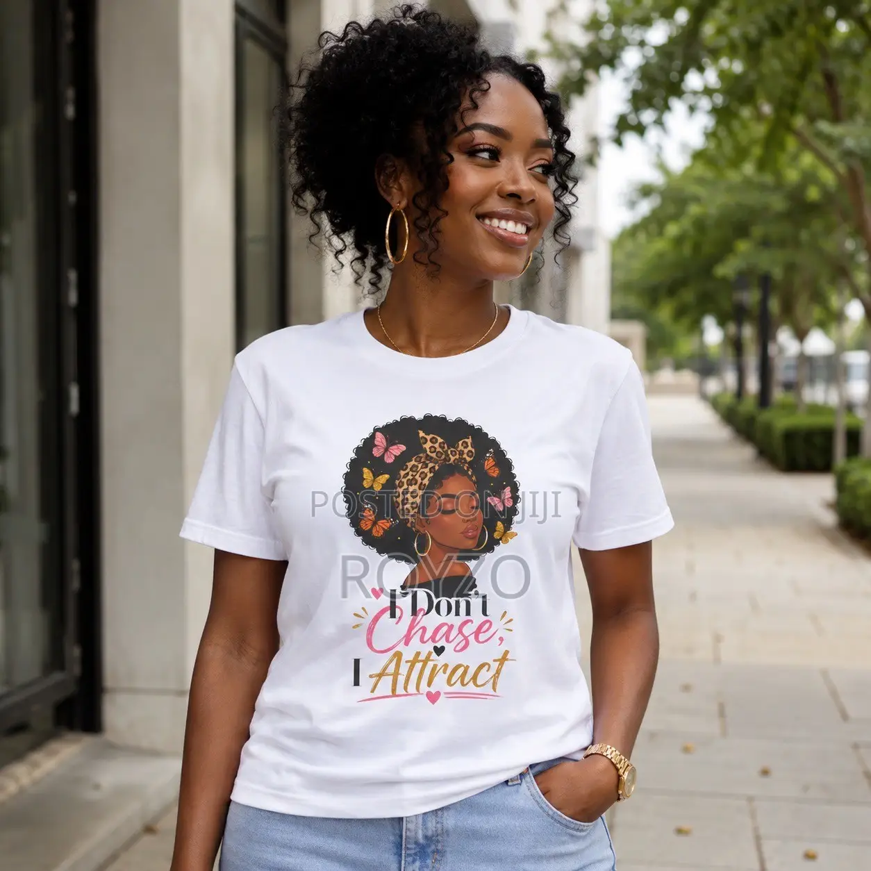 Women Casual T-Shirt – Ladies Graphic Printed Tee, Trendy Casual Wear