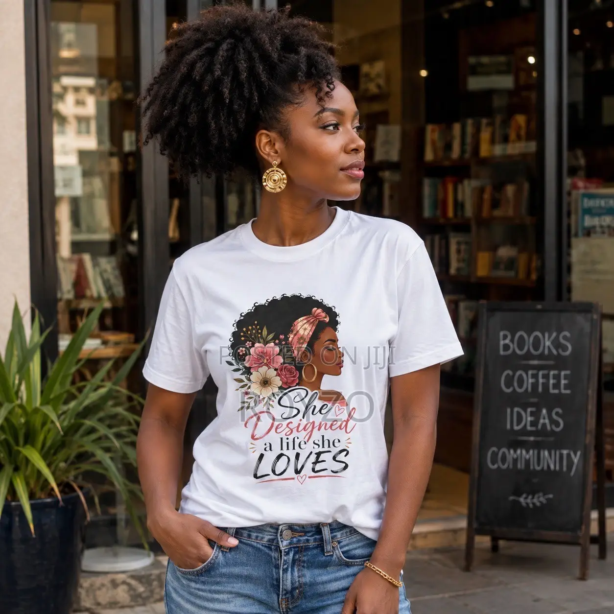 Women Casual T-Shirt – Ladies Graphic Printed Tee, Trendy Casual Wear