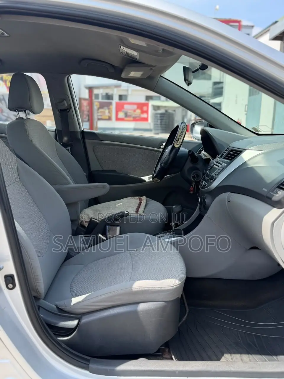 Hyundai Accent 2012 Gray