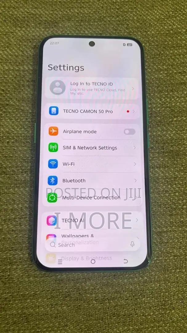 Tecno Camon 50 Pro 256 GB Green