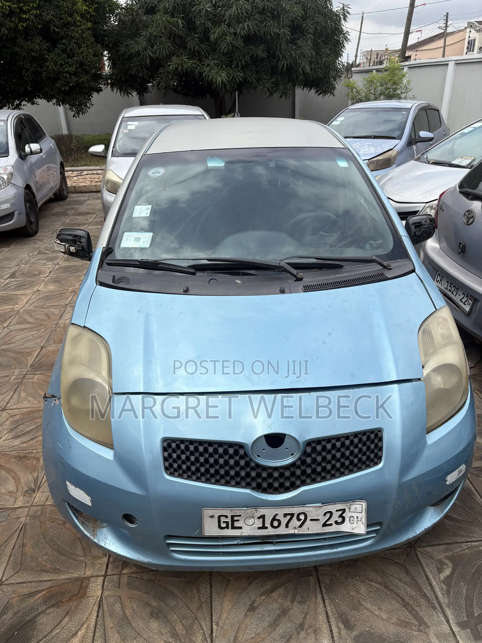 Toyota Vitz 1.5 FWD 3dr 2010 Blue