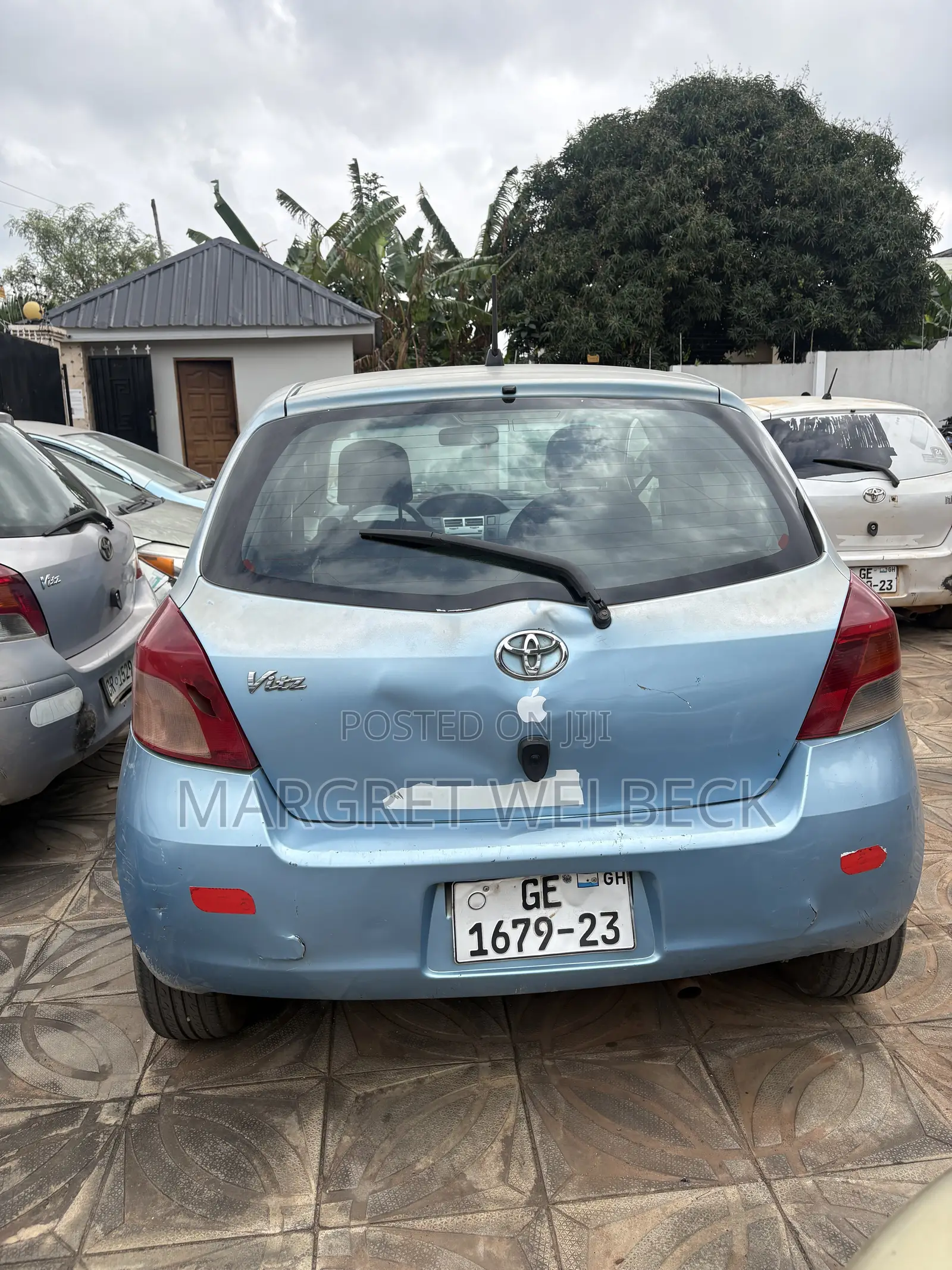 Toyota Vitz 1.5 FWD 3dr 2010 Blue