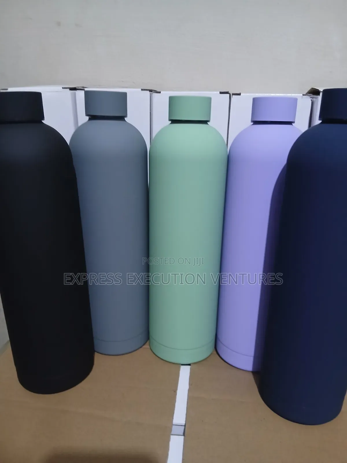 Silicone Stainless Steel Water Bottles