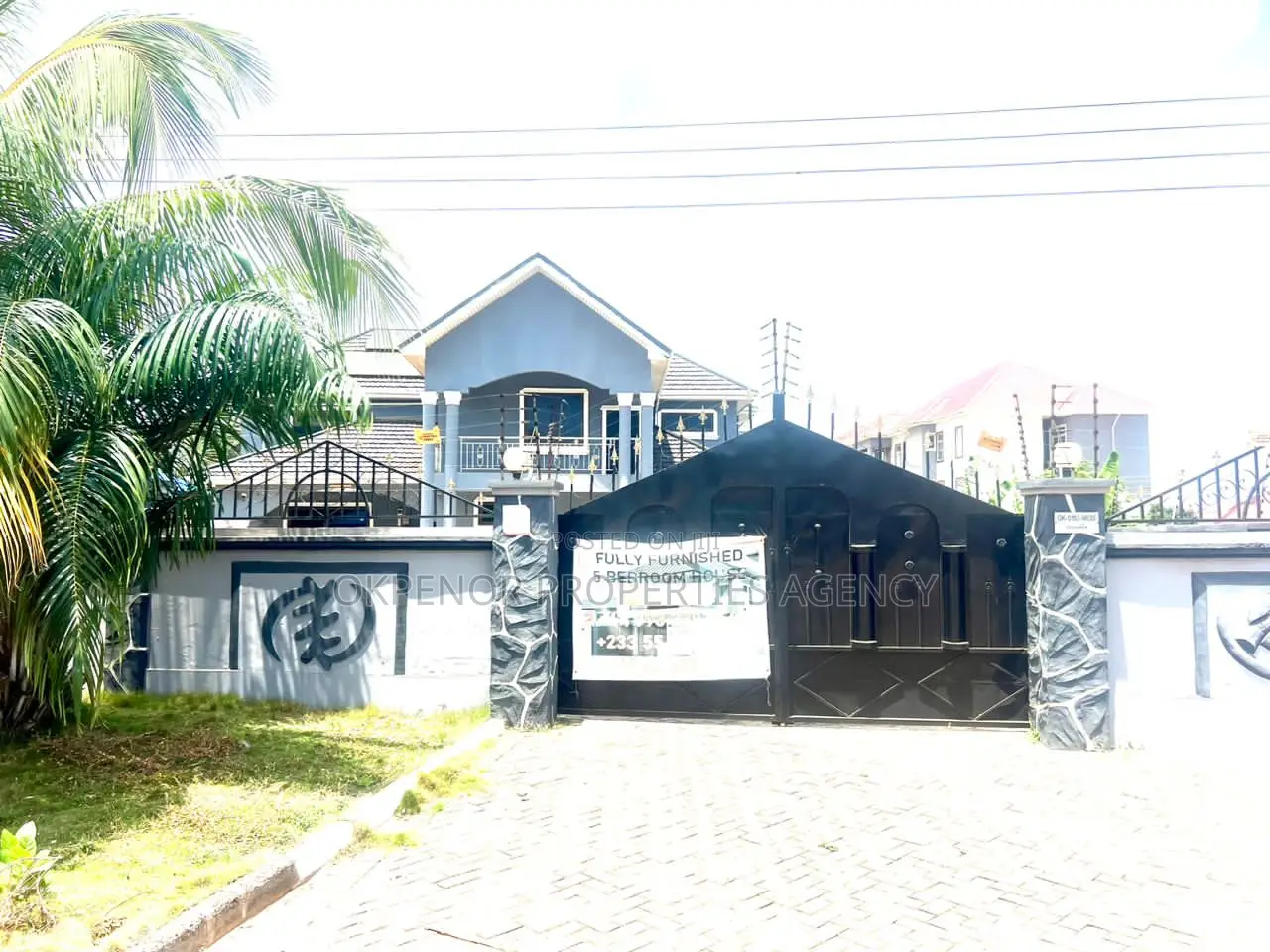 Furnished 5bdrm House in Tema Com25 for rent