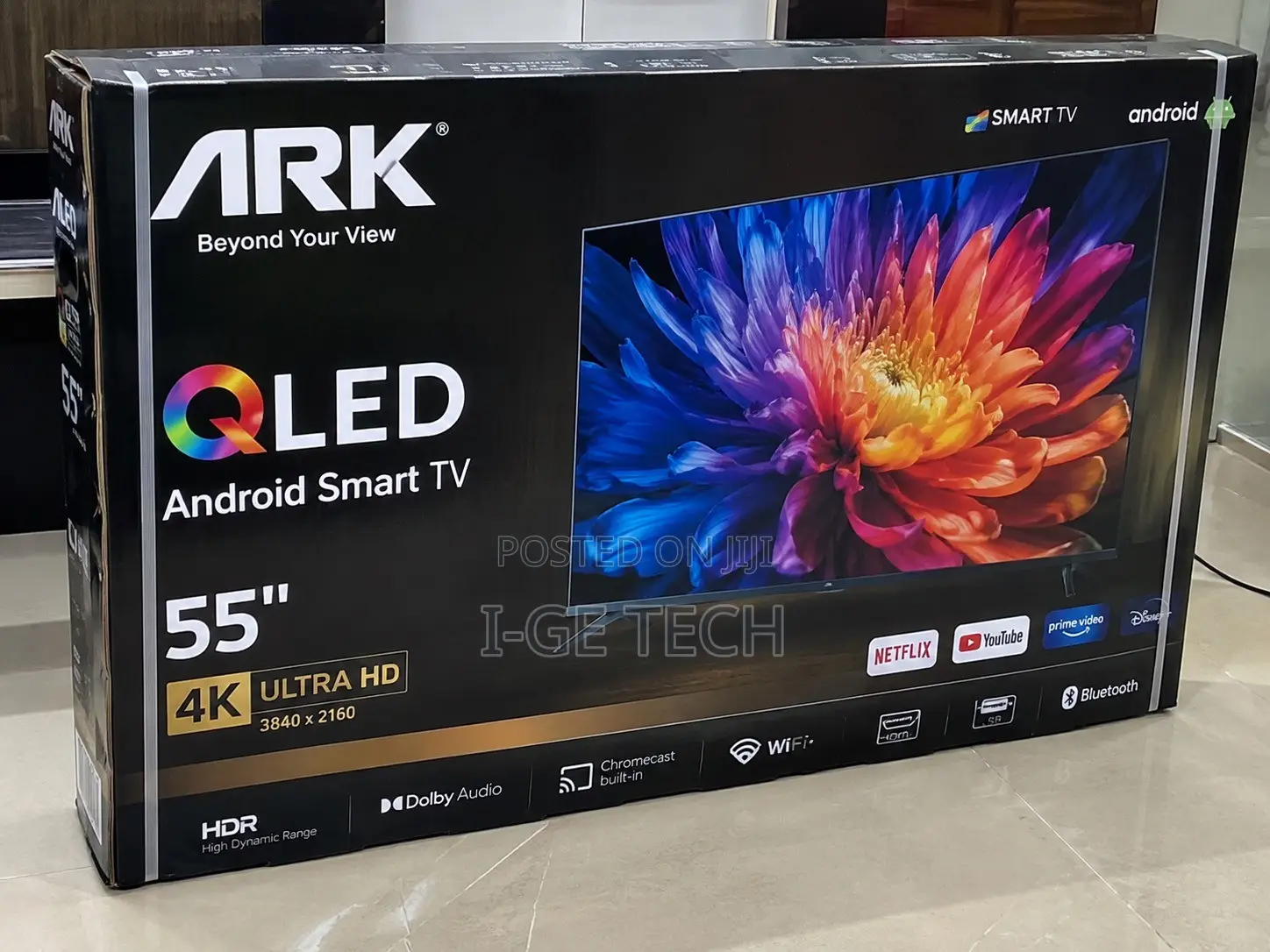55 Inches Smart Android QLED TV