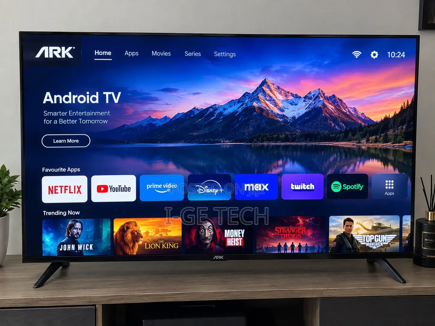 55 Inches Smart Android QLED TV