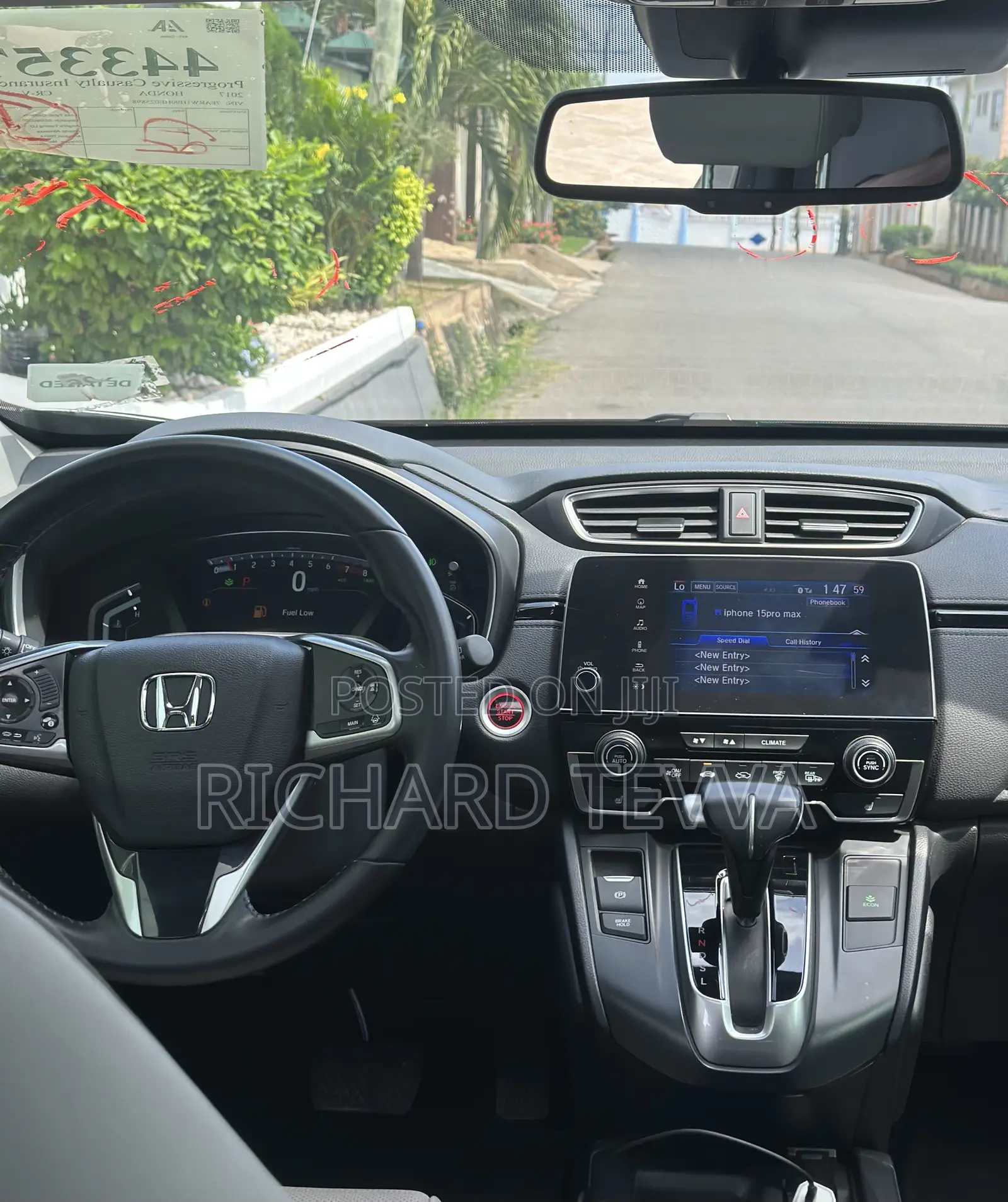 Honda CR-V Touring 4dr SUV AWD (1.5L 4cyl CVT) 2017 Silver
