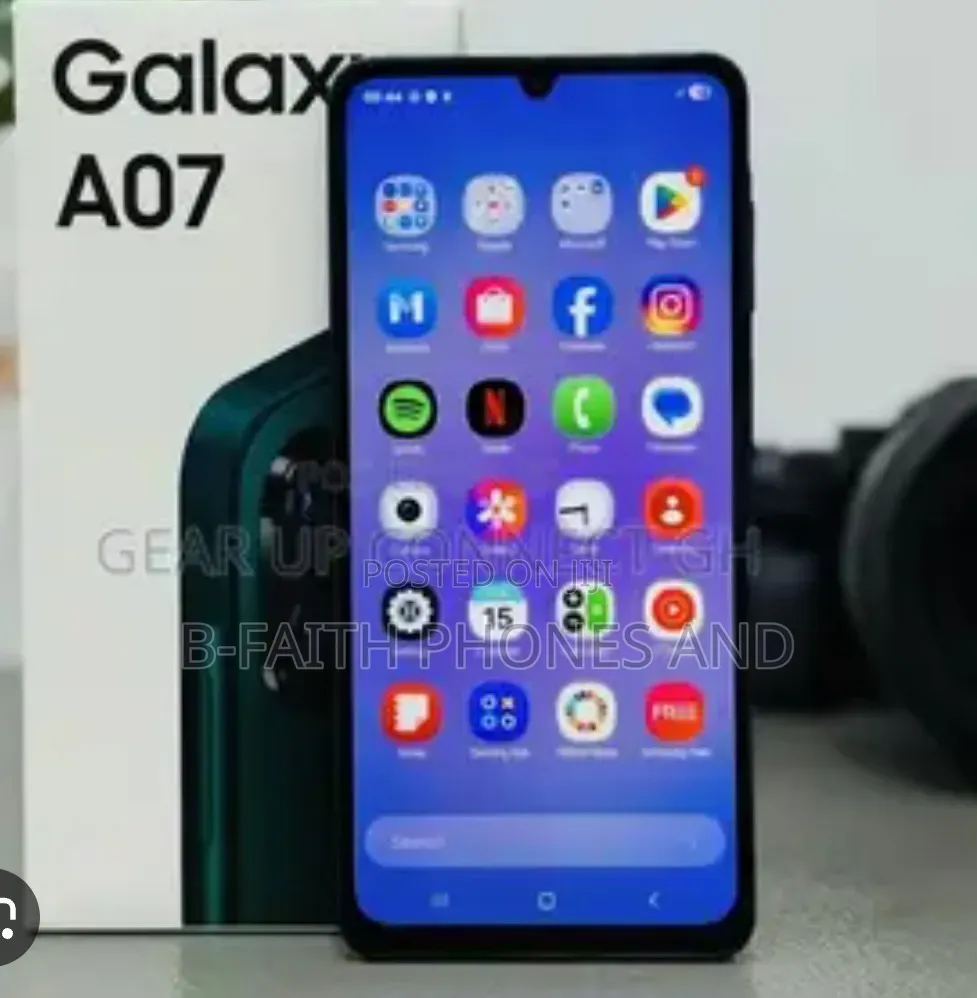 New Samsung Galaxy A07 128 GB Black