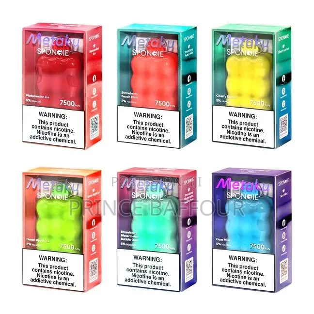 Shisha Vape 7500 Puffs Chargeable