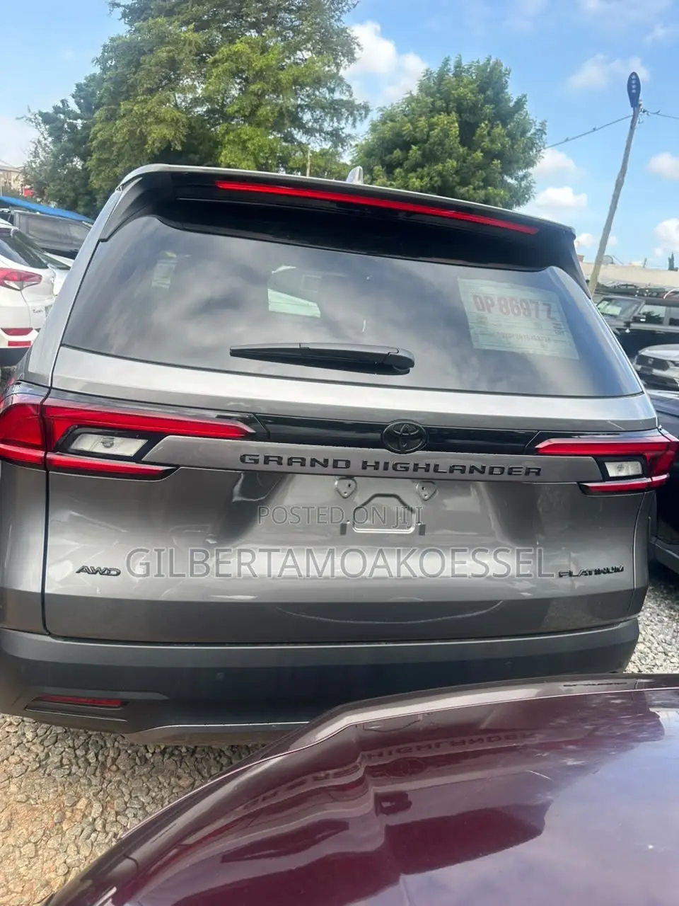 Toyota Highlander 2026 Gray