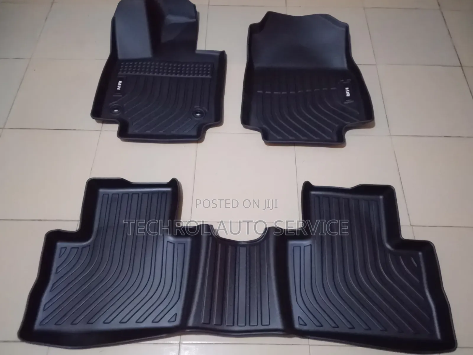 Toyota Rav 4 2019 to 2024 Floor Mats 3d,5d Custom Molded