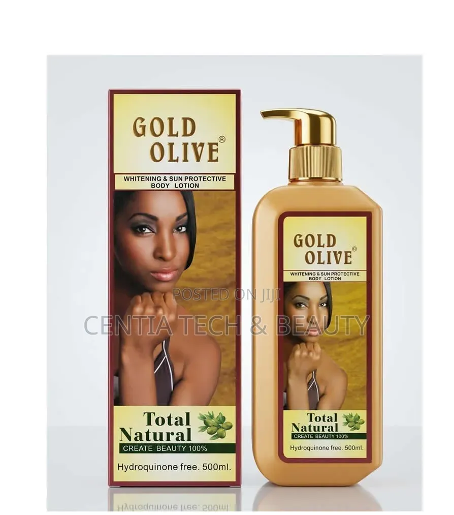 Gold Olive Whitening Sun Protective Body Lotion