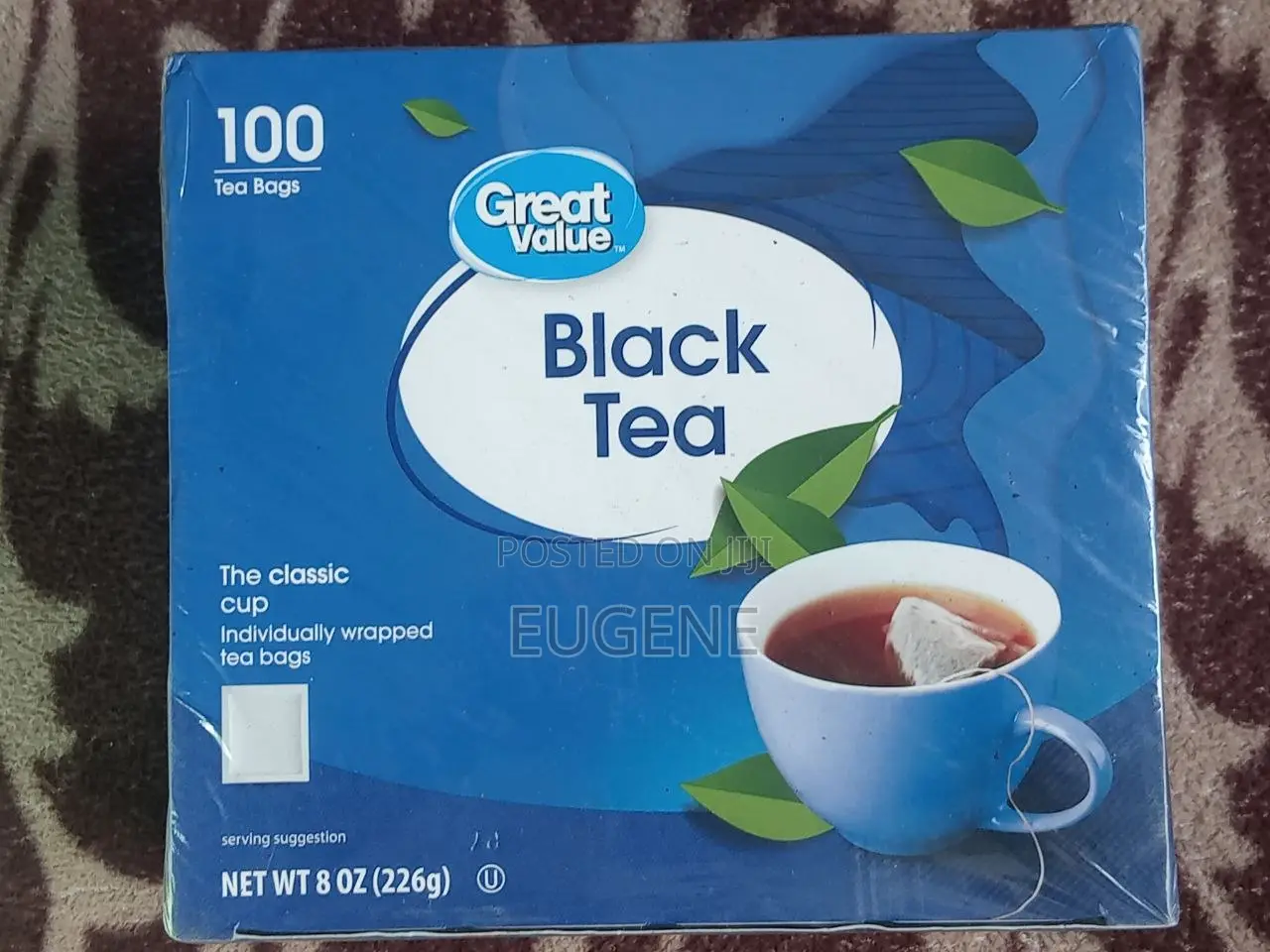 Great Value Black Tea (100 Tea Bags)