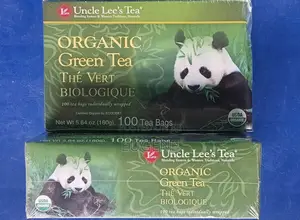 Uncle Lee's Organic Green Tea 100 Tea Bags (160g)