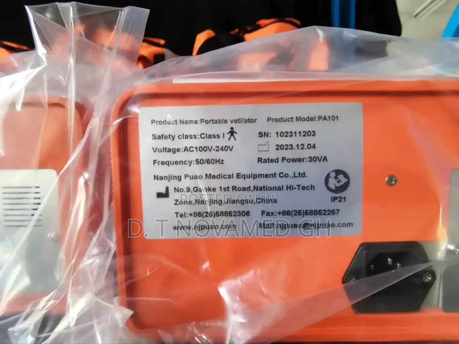 Medical ICU Ventilator Portable (Standard)