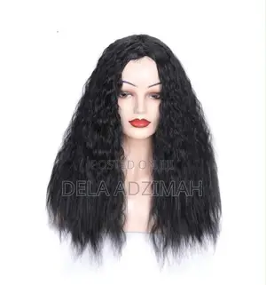 Matte Realistic Corn Perm Long Curly Hair Woolen Volume Wig Headgear