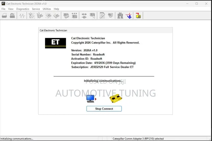 Caterpillar ET 2026, SIS,SIS 2.0 Perkins EST 2026