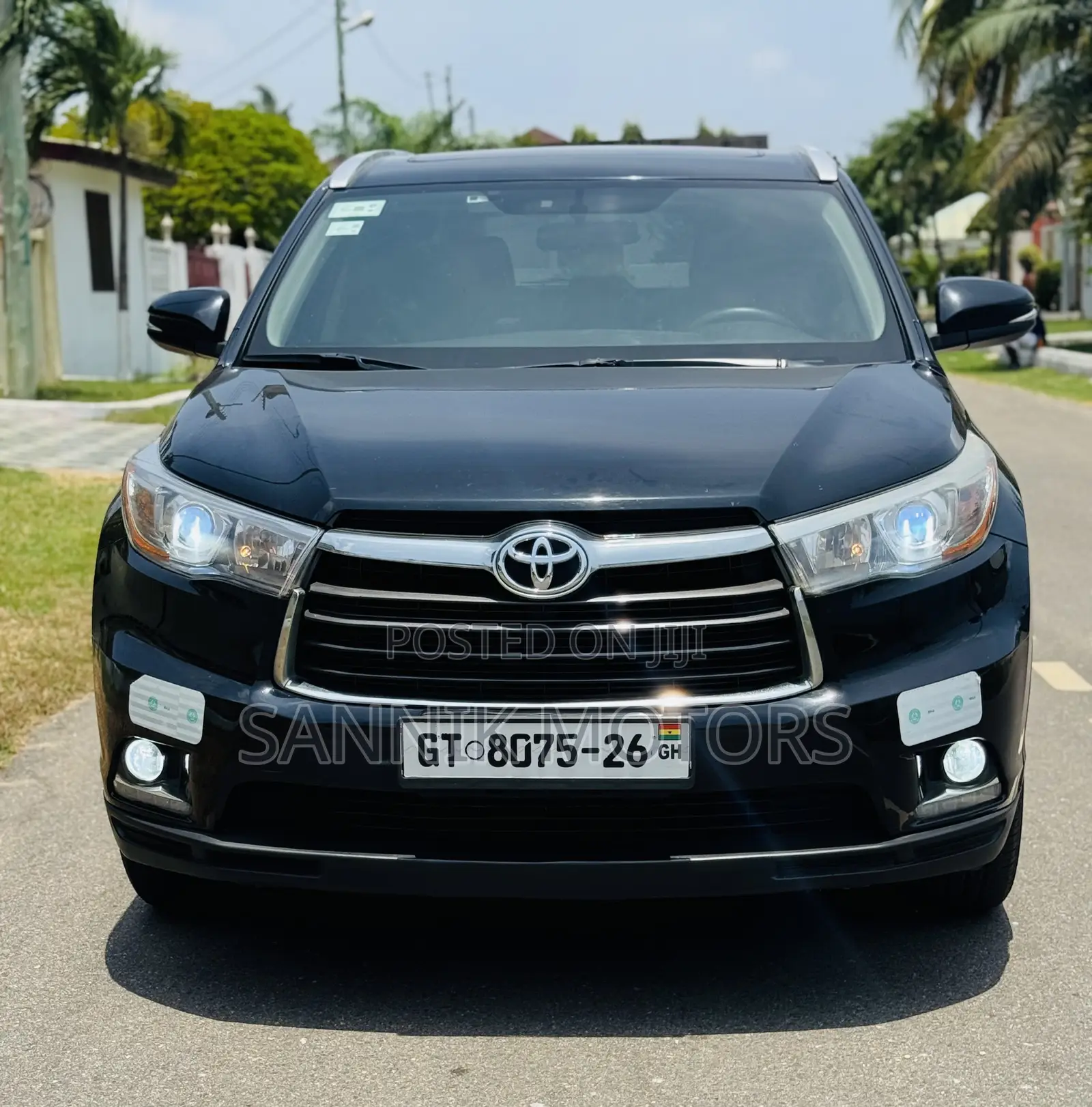 Toyota Highlander Limited 4x4 V6 (3.5L 6cyl 8A) 2017 Black