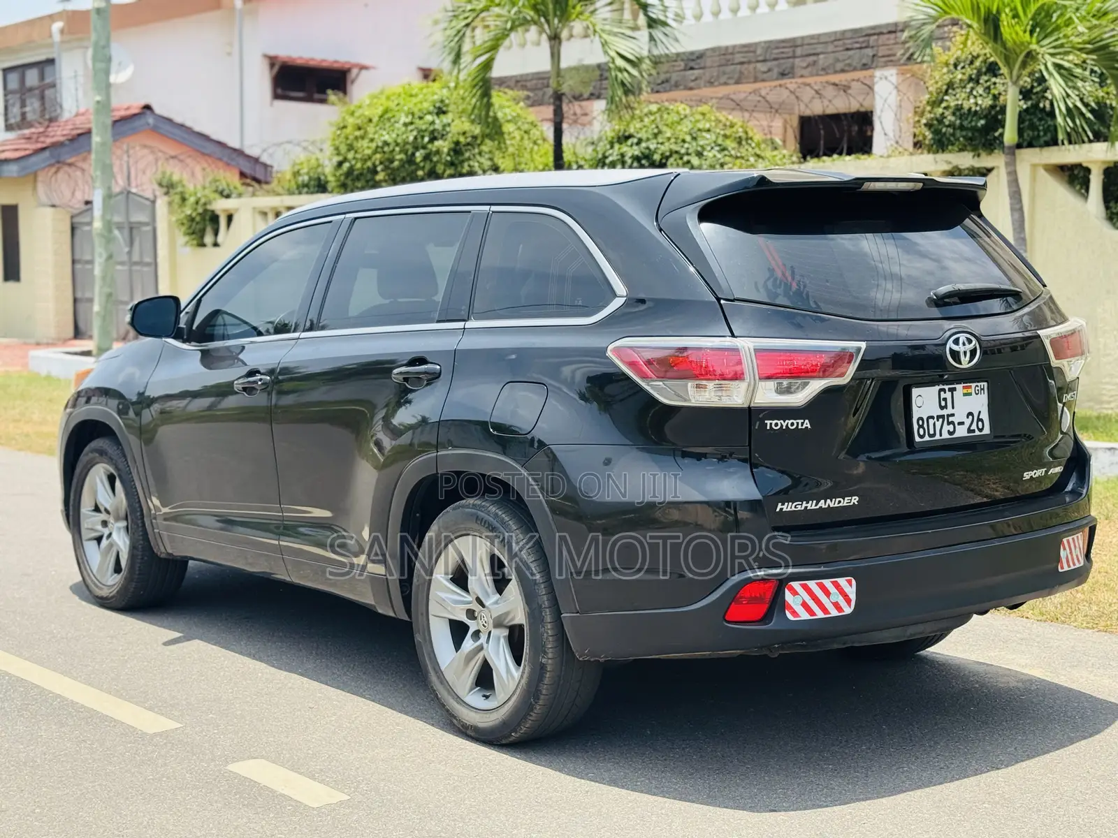 Toyota Highlander Limited 4x4 V6 (3.5L 6cyl 8A) 2017 Black