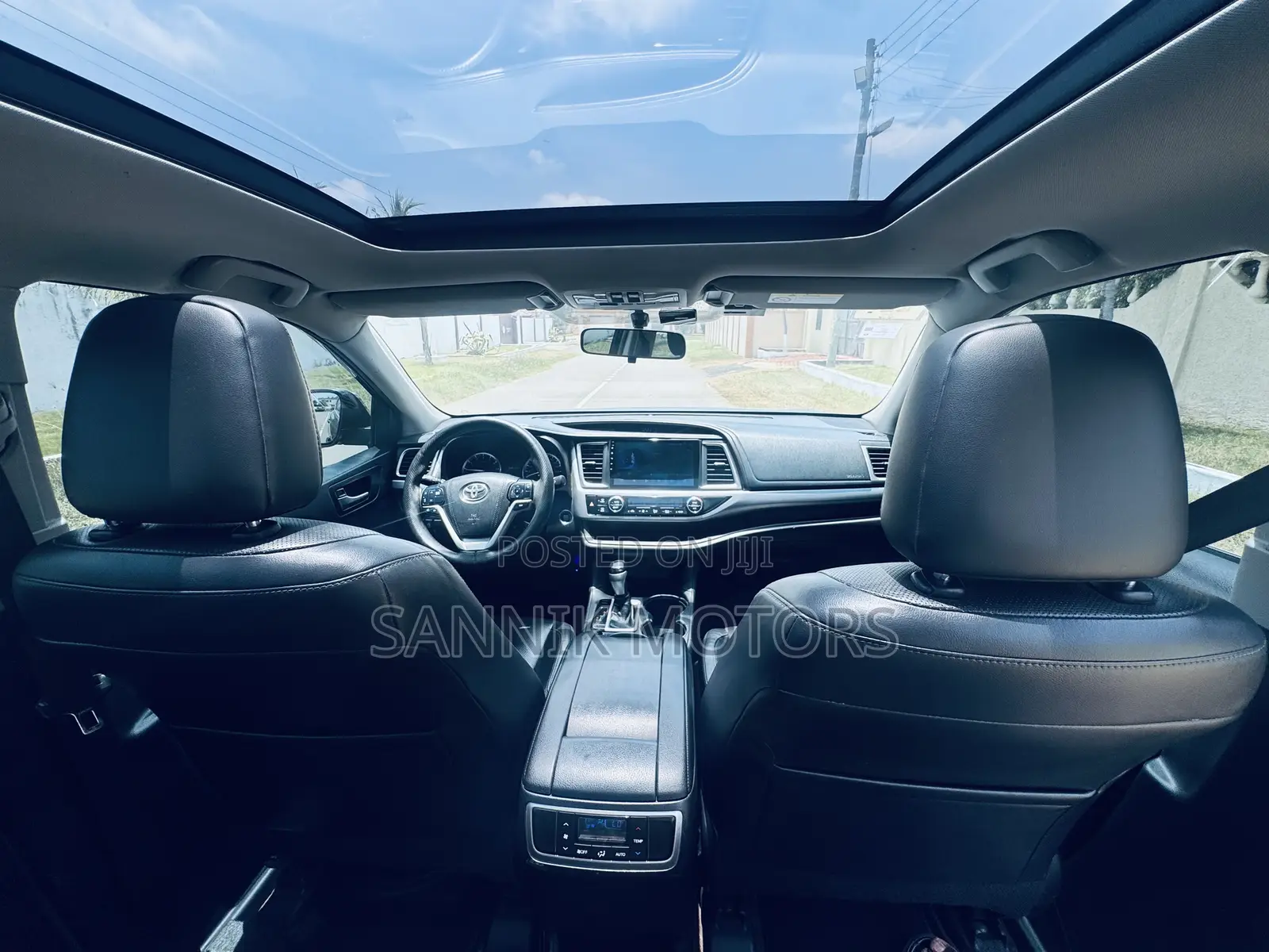 Toyota Highlander Limited 4x4 V6 (3.5L 6cyl 8A) 2017 Black