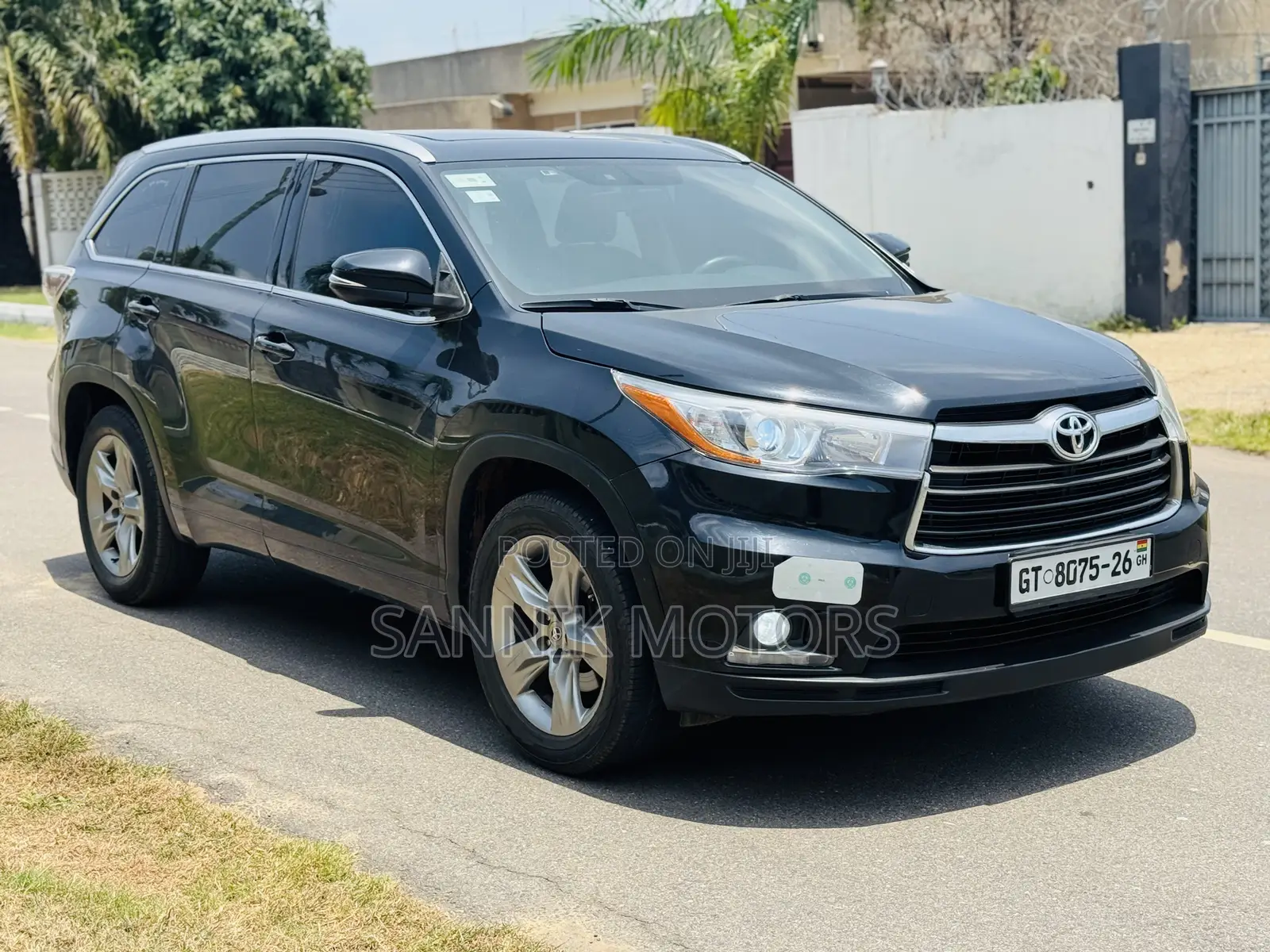 Toyota Highlander Limited 4x4 V6 (3.5L 6cyl 8A) 2017 Black