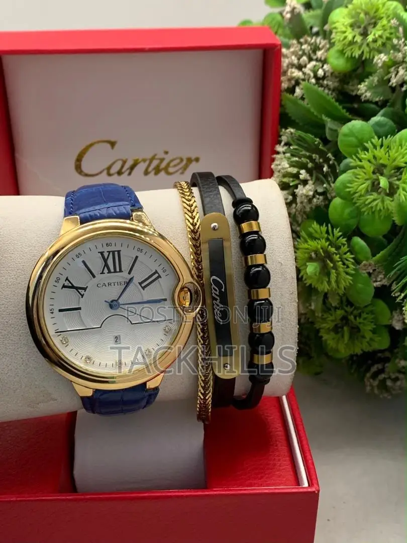 Cartier Watch and Bracelet