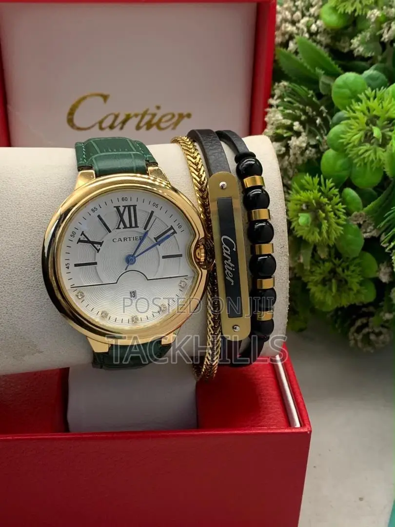 Cartier Watch and Bracelet