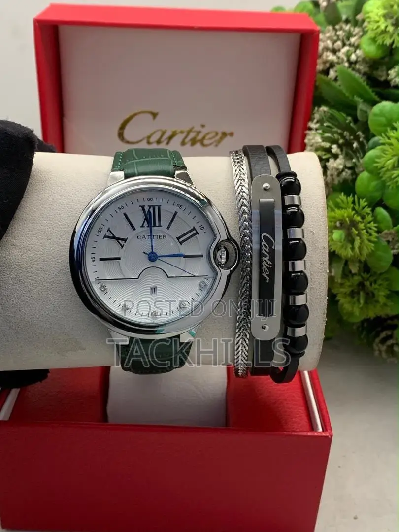 Cartier Watch and Bracelet