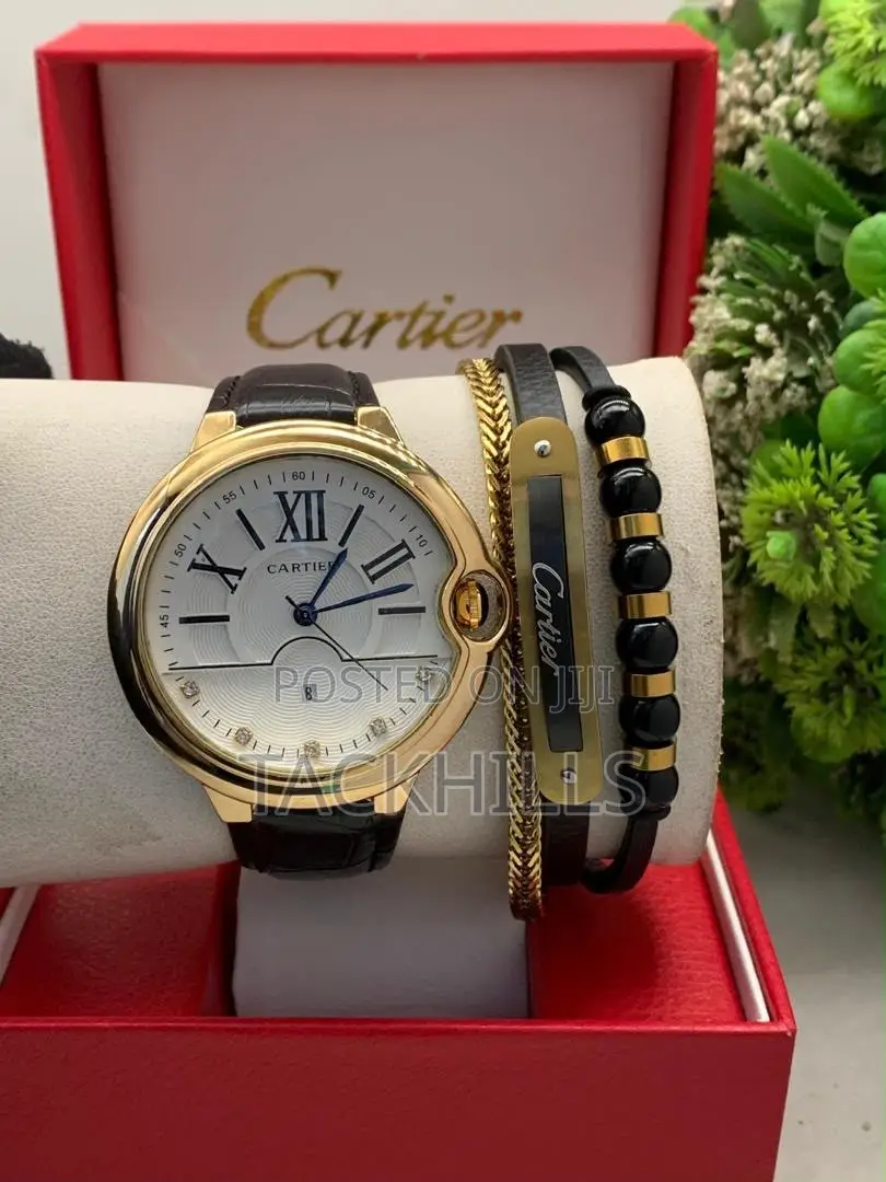 Cartier Watch and Bracelet