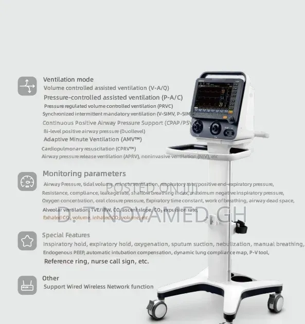 Medical ICU Ventilator (Mindray Sv-300) Standard