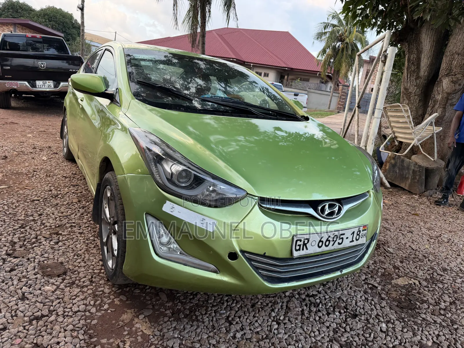 Hyundai Elantra 2016 Green