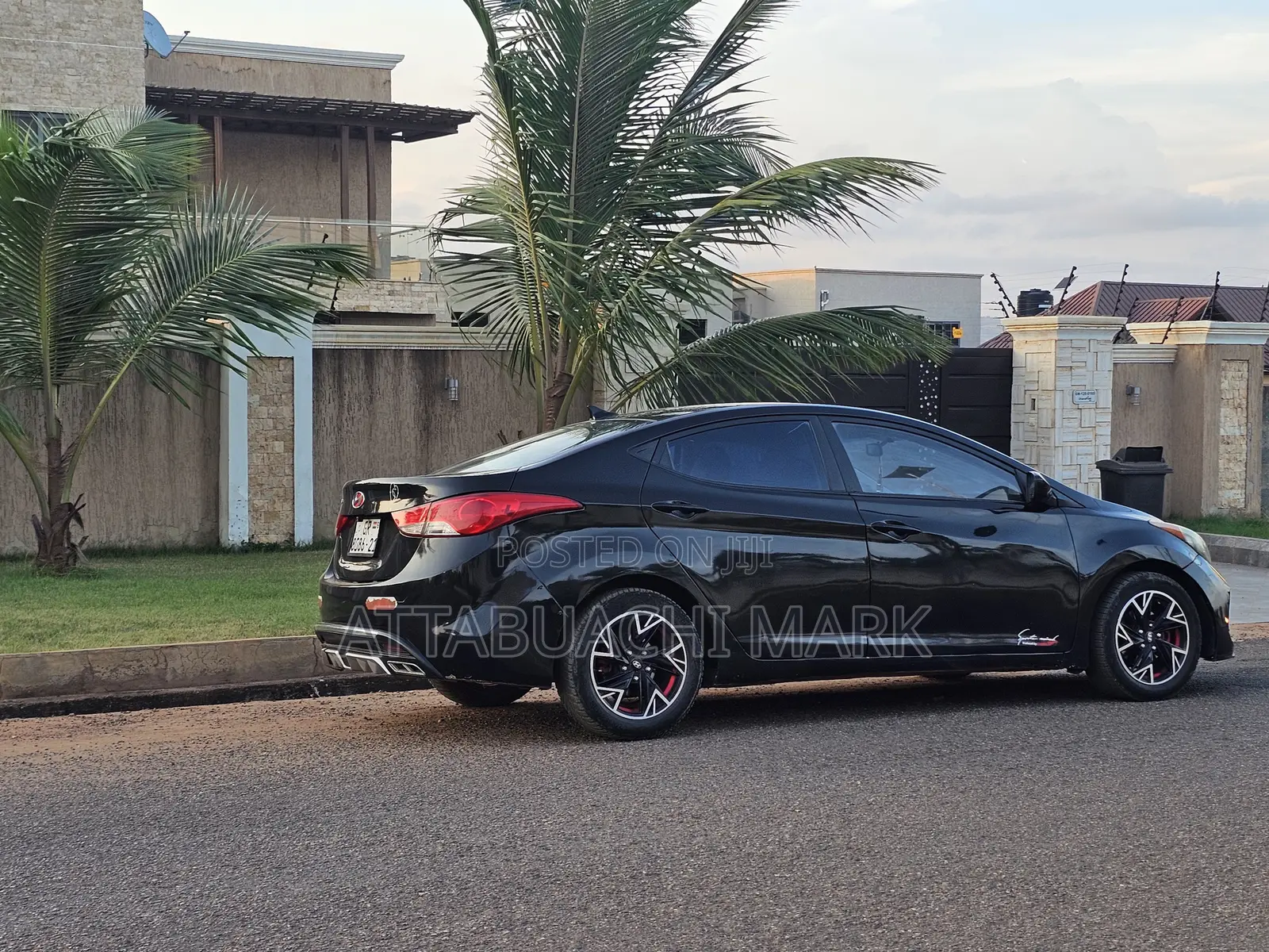 Hyundai Elantra GLS 2012 Black