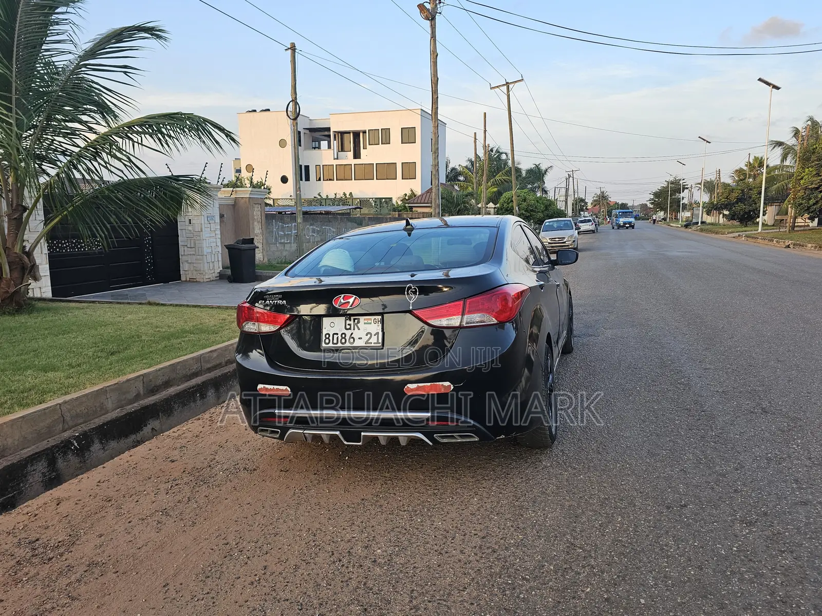 Hyundai Elantra GLS 2012 Black