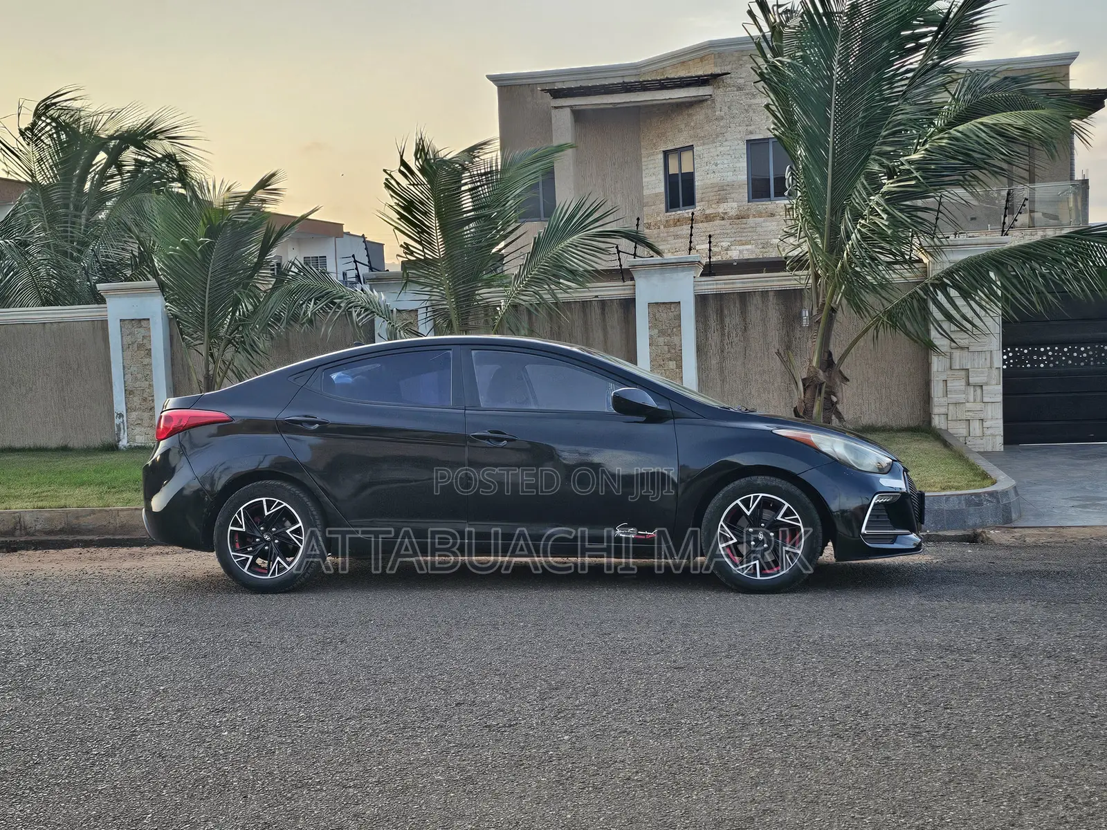 Hyundai Elantra GLS 2012 Black