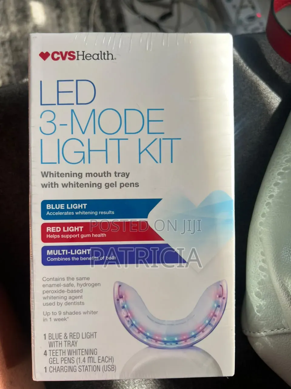 CVS Health LED 3-Mode Teeth Whitening Kit – Brand New