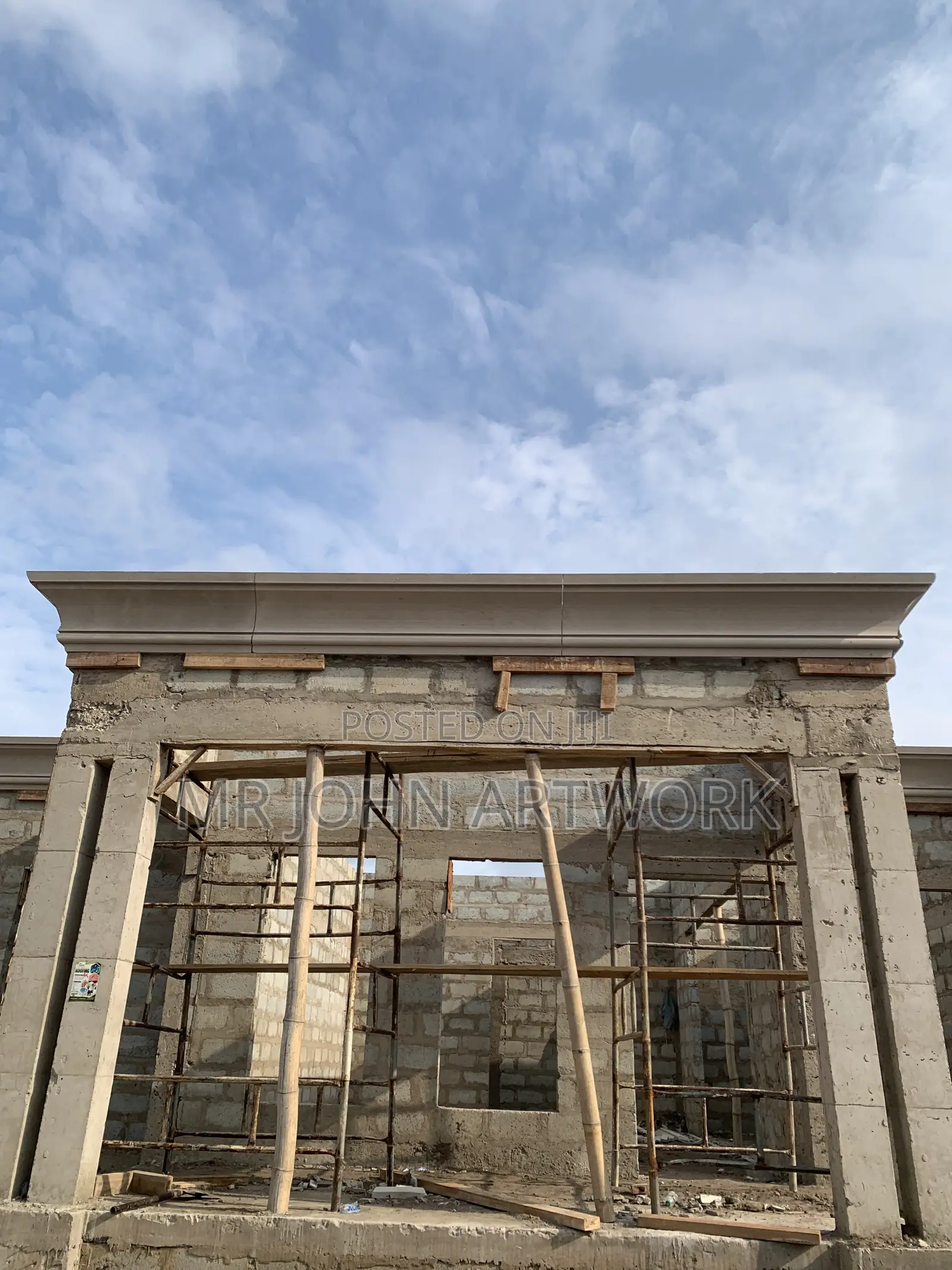 Parapet Molding Design Artwork