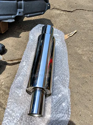 Super Turbo Exhaust – Loud Sporty Sound Chrome Finish Universal