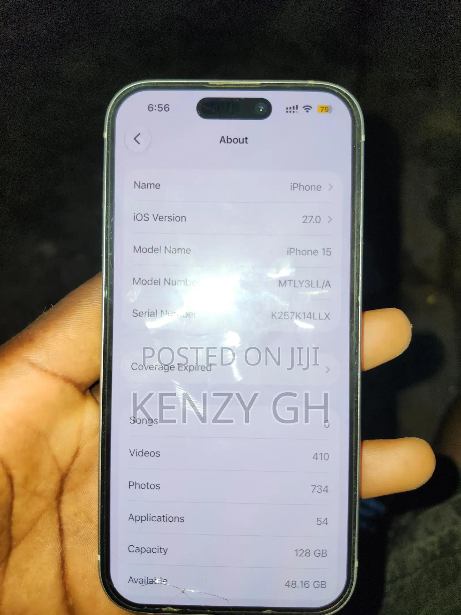 Apple iPhone 15 128 GB White