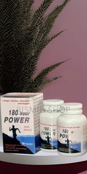 Ultimate 180-Hour Performance Capsules – Premium Men’s Vitality