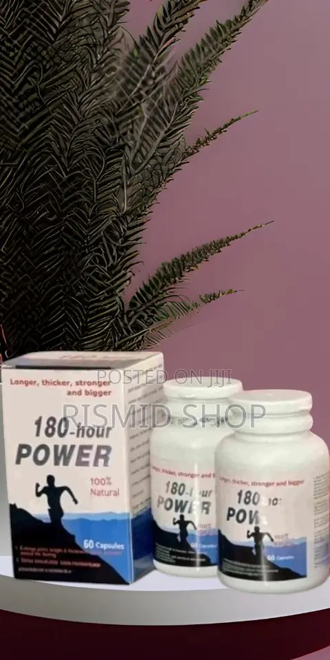 Ultimate 180-Hour Performance Capsules – Premium Men’s Vitality