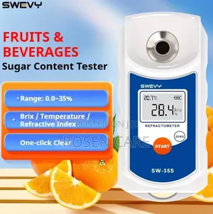0 to 35% Swevy Digital Portable Sugar Brix Refractometer