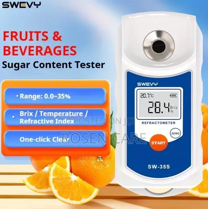 0 to 35% Swevy Digital Portable Sugar Brix Refractometer