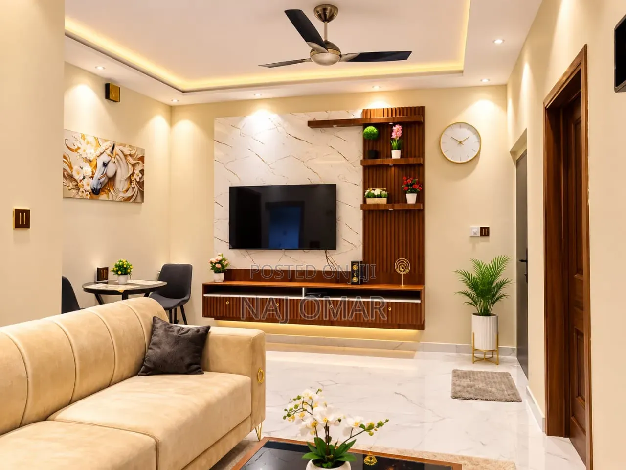 Furnished 1bdrm Apartment in Jakum, Gbawe for rent