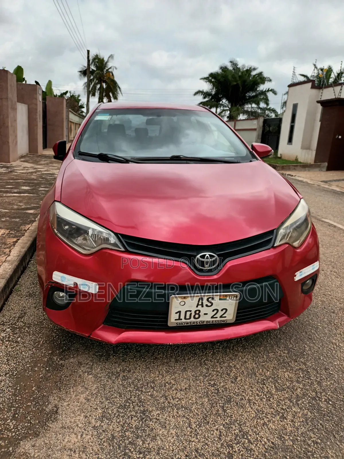 Toyota Corolla 2015 Red