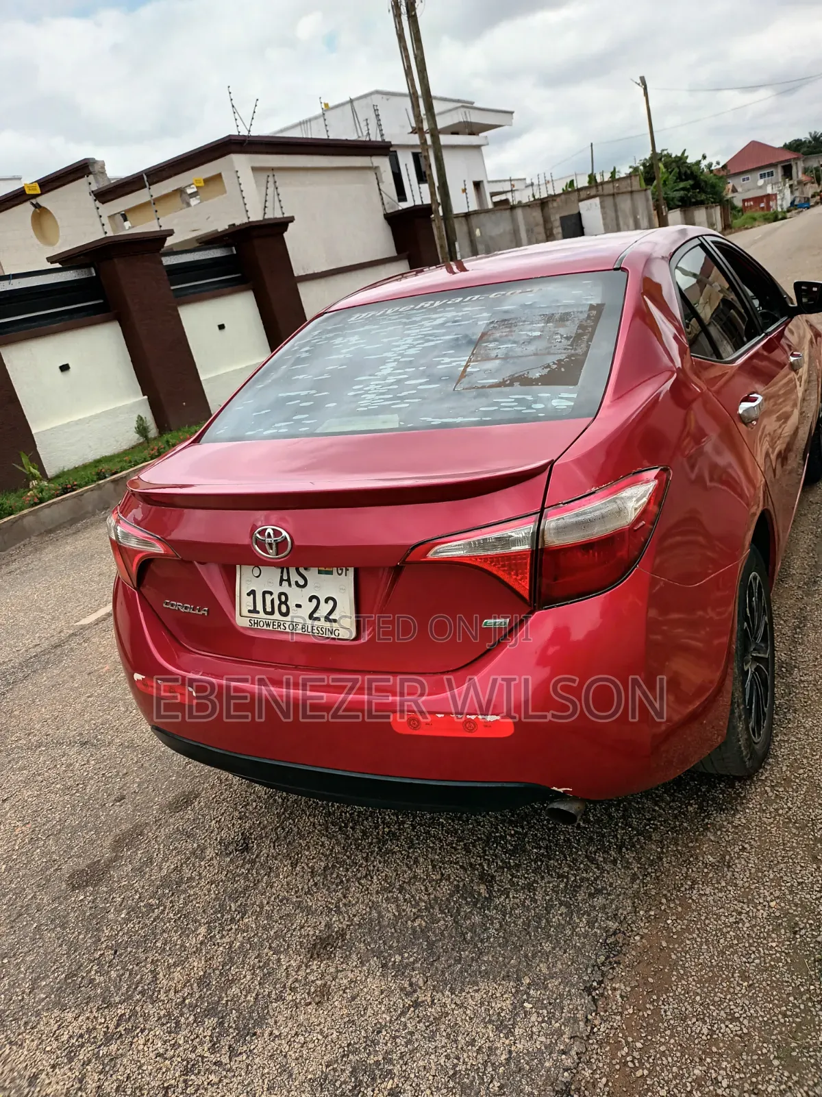 Toyota Corolla 2015 Red