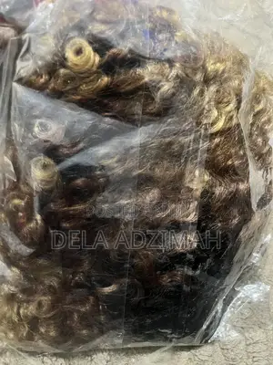 Human Hair Curls Wig Cap