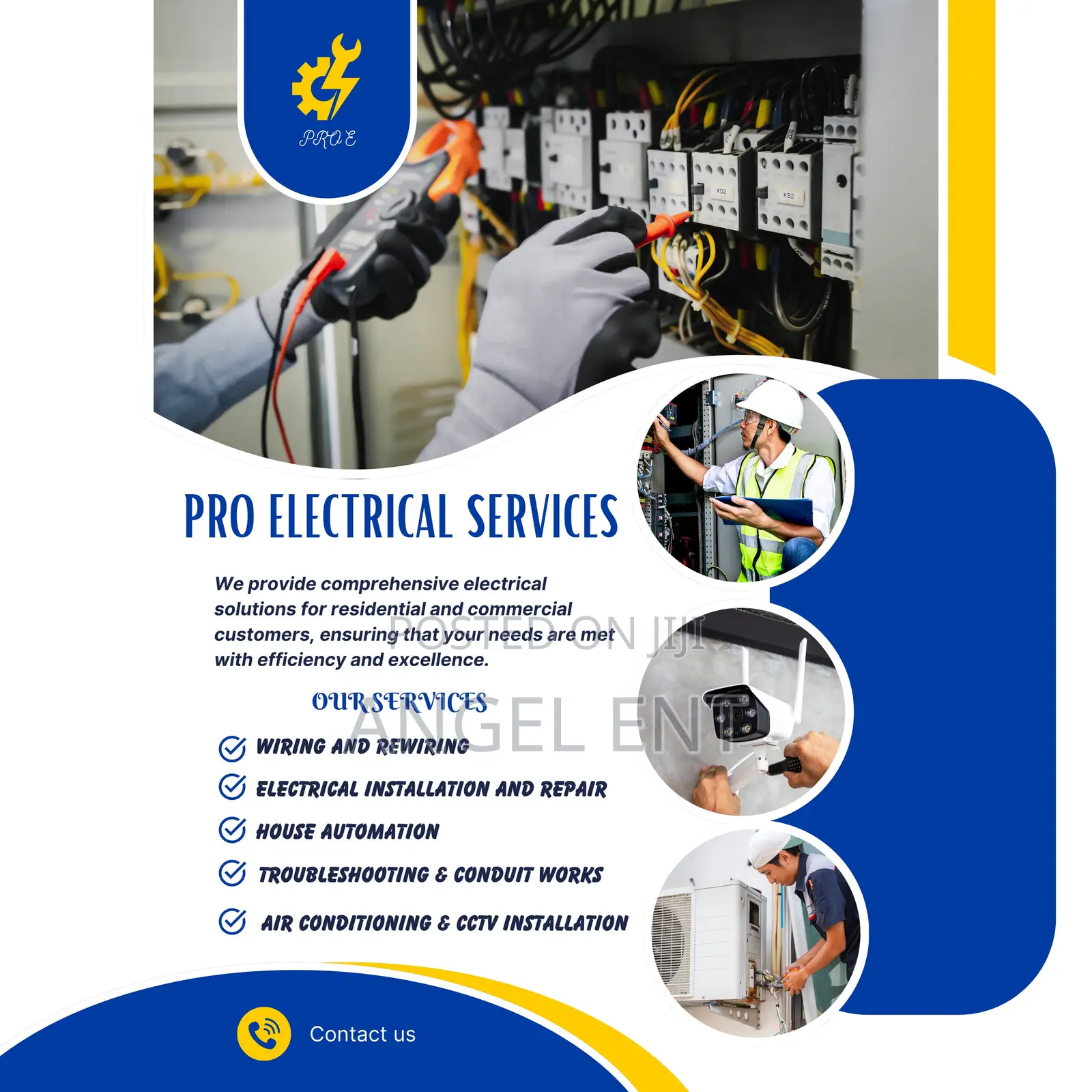 Professional Electrical Services(Wiring/CCTV/Aircon Installs/and More)