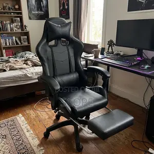 Brand New Black Ergonomic Massage Gaming Chair